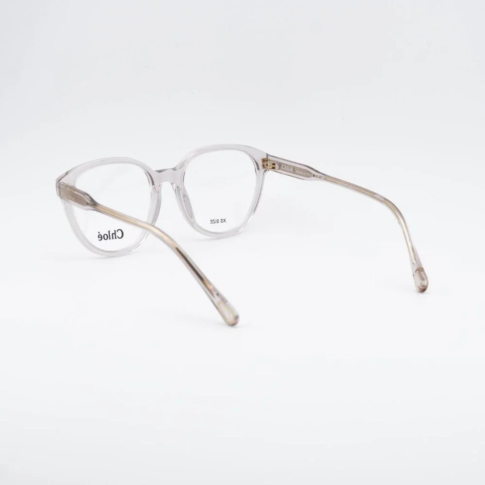 Chloe CH0127O 004 Eyeglasses Shiny Pink 51mm Square Frame